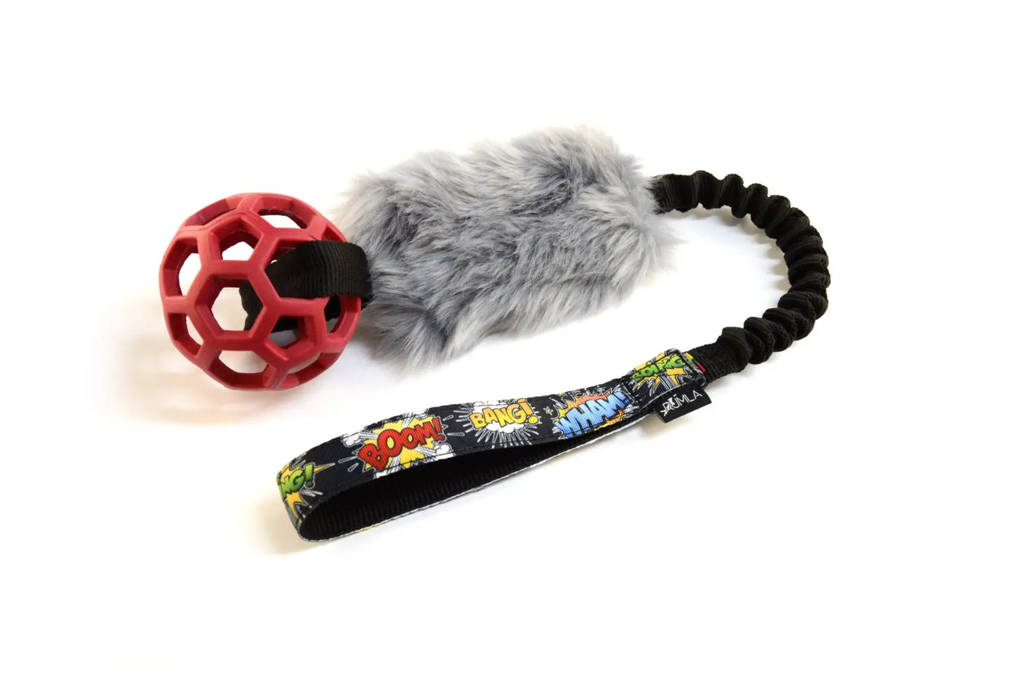 Holee Roller with Bungee Handle & Faux Fur